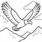 cóndor en las montañas