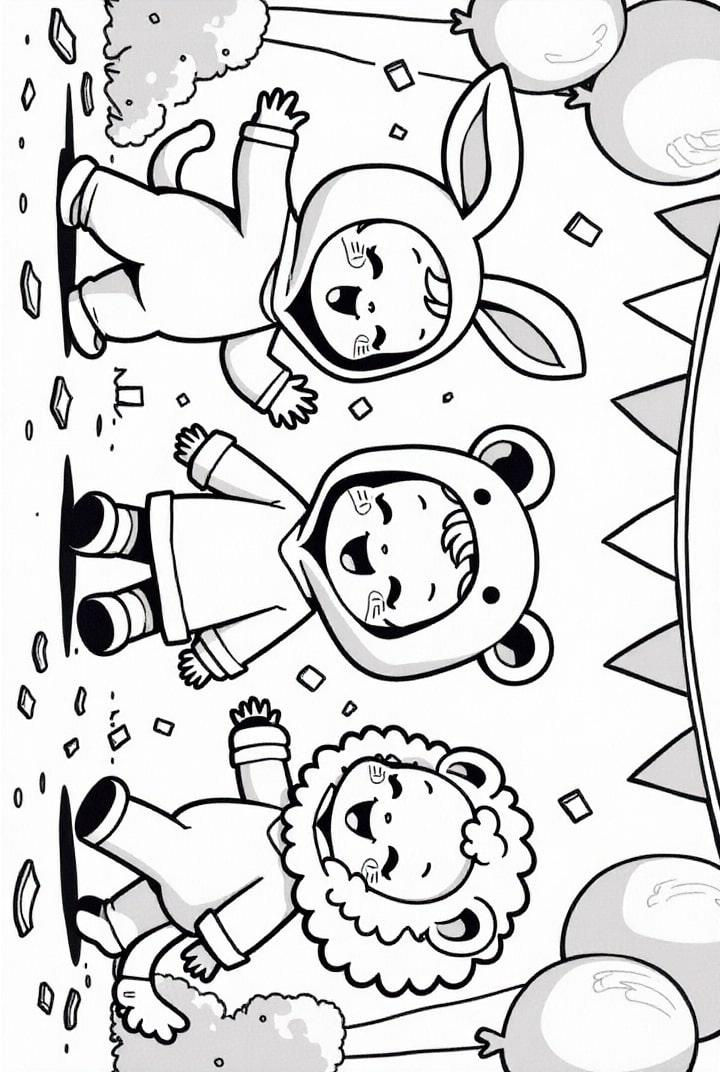 carnaval para niÃ±os pequeÃ±os