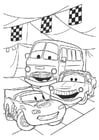 Dibujo para colorear Cars