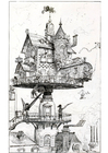 dibujo-para-colorear Casa del futuro - 1883