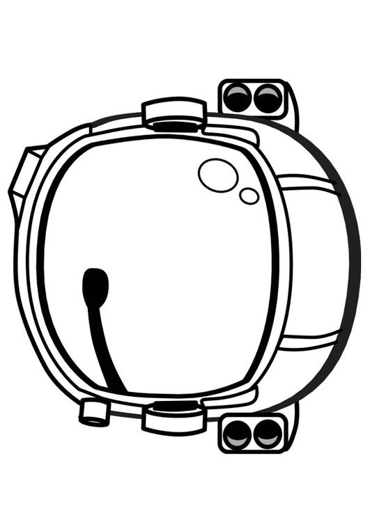 casco de astronauta