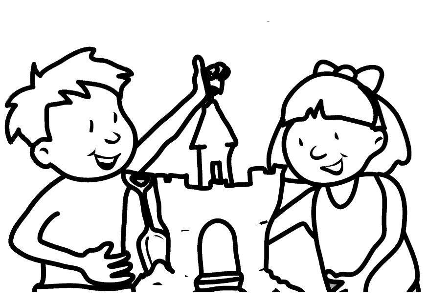 Dibujo para colorear Castillo de arena - Dibujos Para Imprimir Gratis - Img 7314 Dibujo para colorear Castillo de arena - Dibujos Para Imprimir Gratis - Img 7314