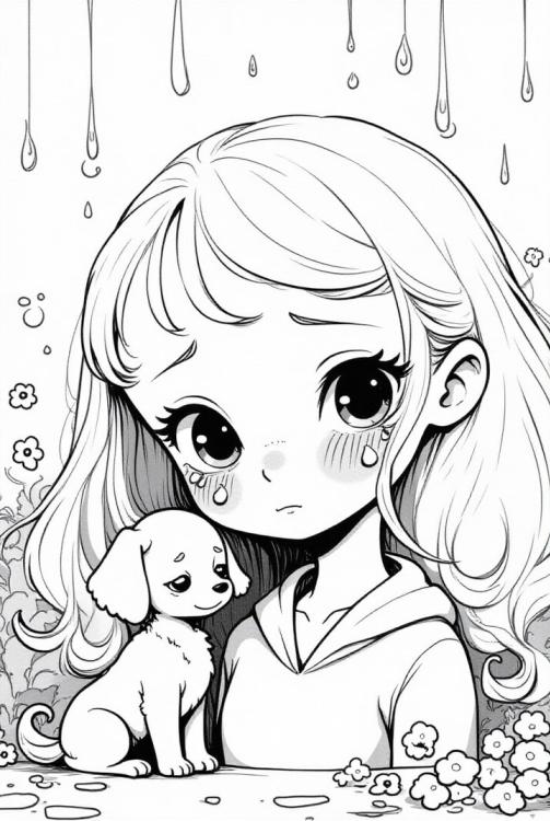 chica triste