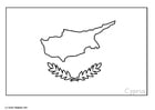 Dibujos para colorear Chipre