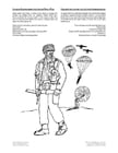 Dibujos para colorear Comando de paracaidistas de la segunda guerra mundial