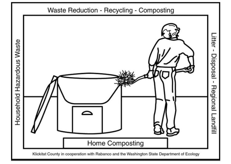 Dibujo para colorear Compost - Dibujos Para Imprimir Gratis - Img 6042