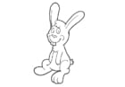 Dibujos para colorear Conejo