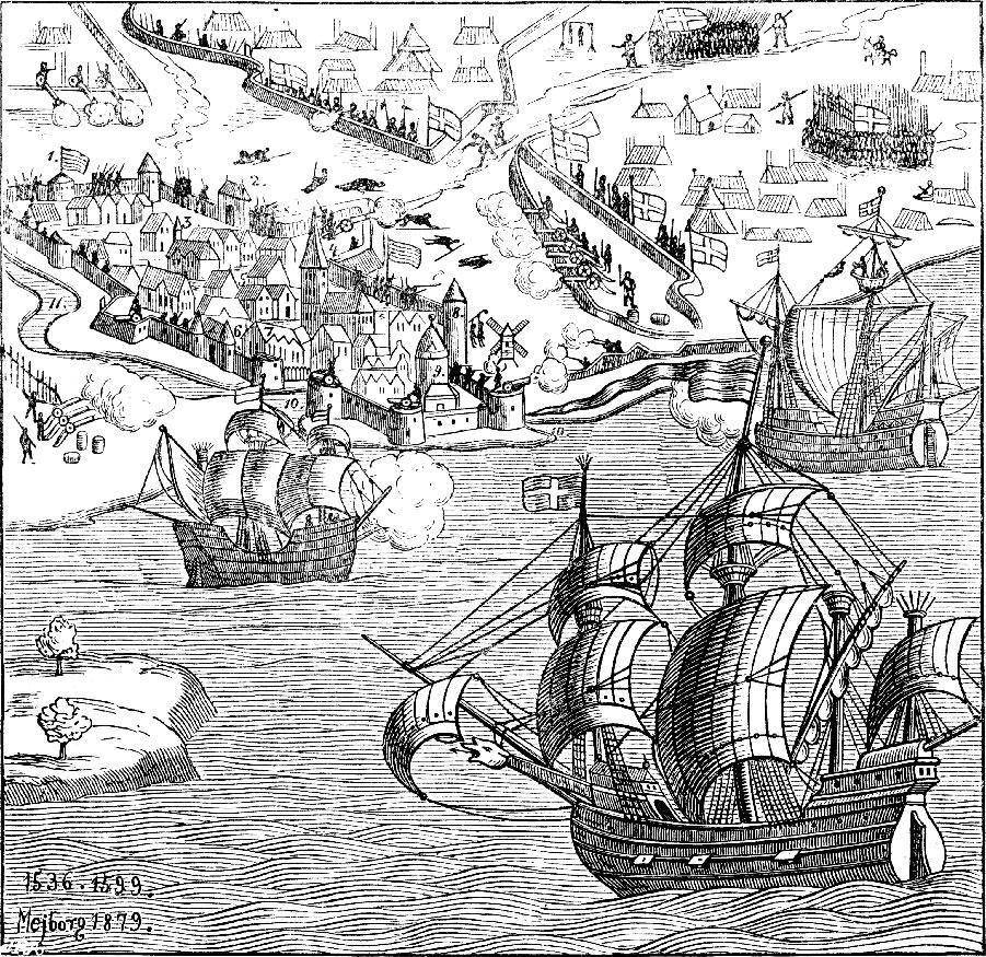Dibujo para colorear Copenhague 1536