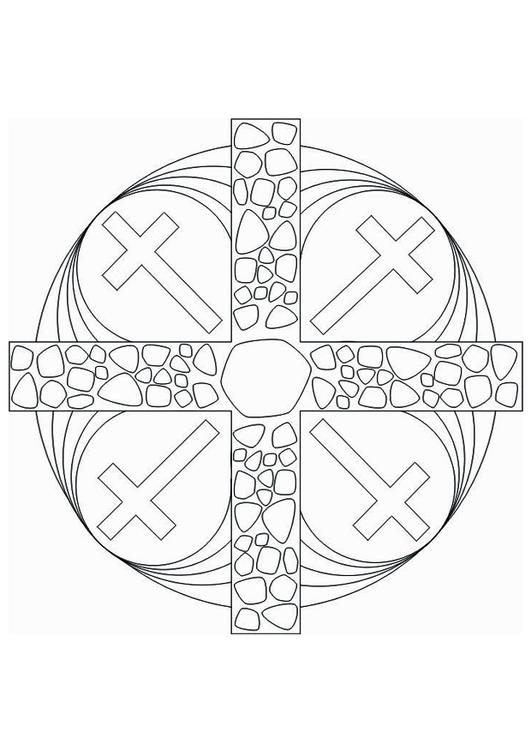 Cruz mandala