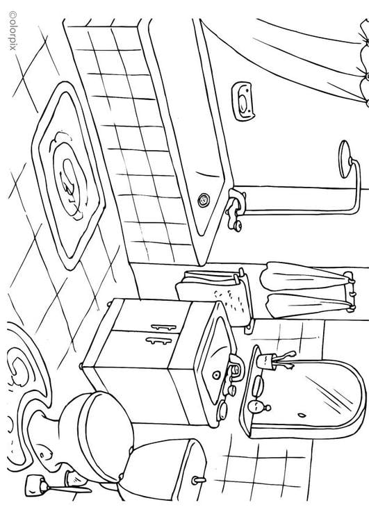 Dibujo para colorear cuarto de baño - Dibujos Para Imprimir Gratis - Img 25994 Dibujo para colorear cuarto de baño - Dibujos Para Imprimir Gratis - Img 25994