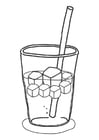 cubitos de hielo en bebida