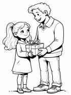 Día del padre padre e hija