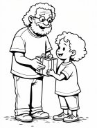 Día del padre, padre e hijo