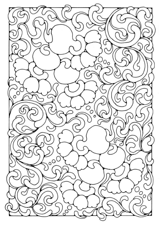 Dibujo para colorear DecoraciÃ³n