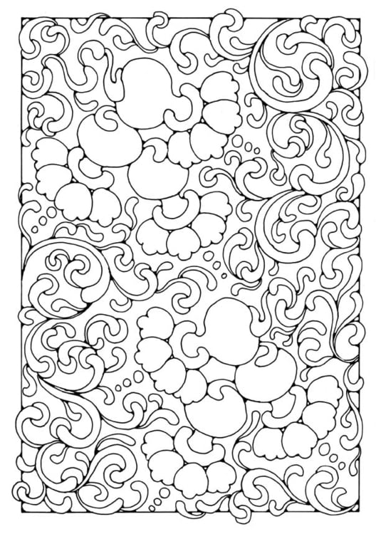 Dibujo para colorear DecoraciÃ³n