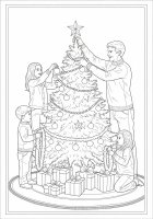 decorar el árbol de Navidad