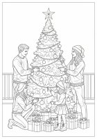 decorar un árbol de Navidad
