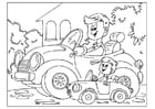 Dibujo para colorear dÃ­a del padre