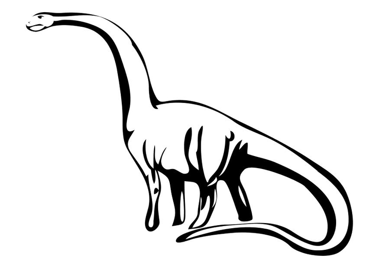 Dibujo para colorear Dinosaurio