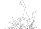 Dibujo para colorear huella de dinosaurio - Dibujos Para Imprimir Gratis - Img 22713 Dibujo para colorear huella de dinosaurio - Dibujos Para Imprimir Gratis - Img 22713