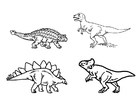 Dibujo para colorear Dinosaurios