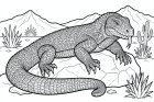 dragón de Komodo