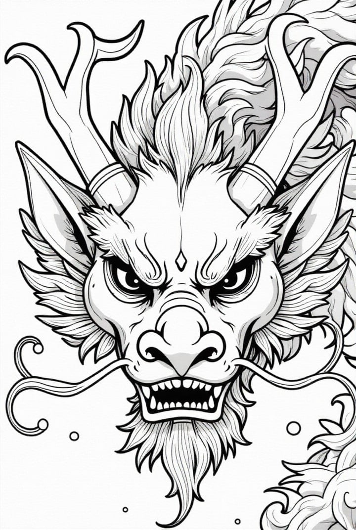 dragón salvaje