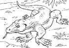dragón de Komodo