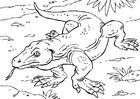 dragón de Komodo