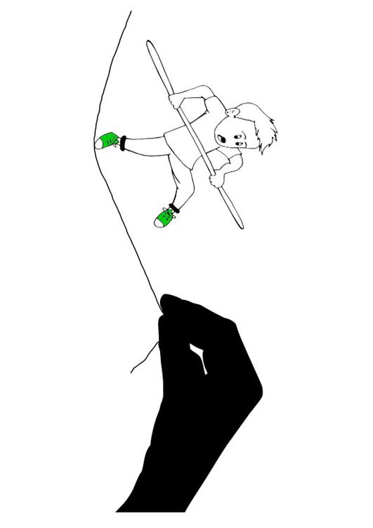 Dibujo para colorear ejercicio de equilibrio - Dibujos Para Imprimir Gratis - Img 29665 Dibujo para colorear ejercicio de equilibrio - Dibujos Para Imprimir Gratis - Img 29665
