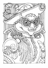 dibujo-para-colorear enmascarado