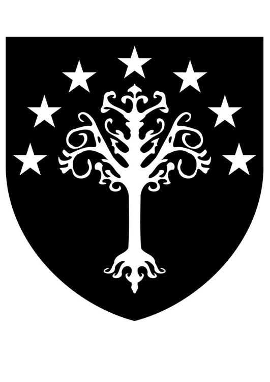 Escudo de armas Gondor