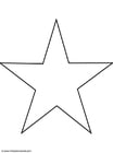 Dibujos para colorear Estrella