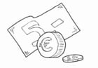 Dibujo para colorear Euro
