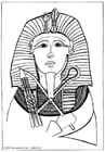 Dibujos para colorear Faraón