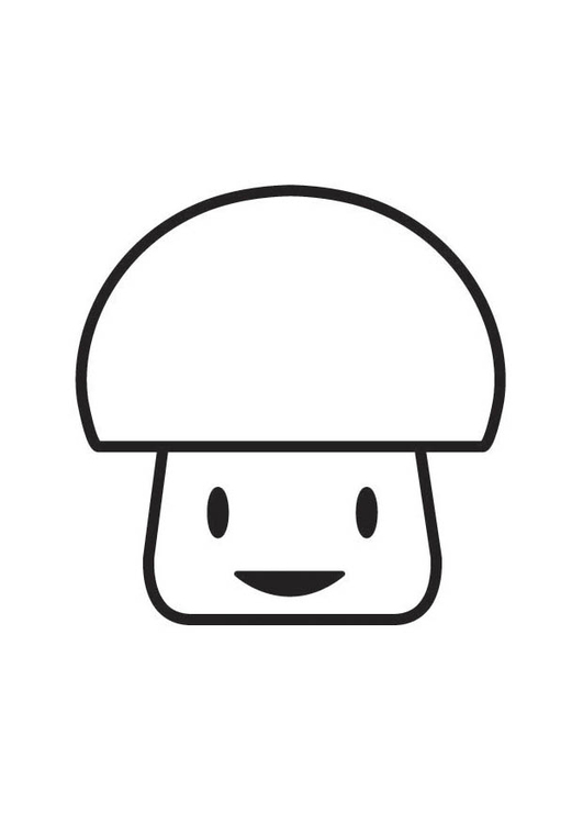 Dibujo para colorear figura de seta