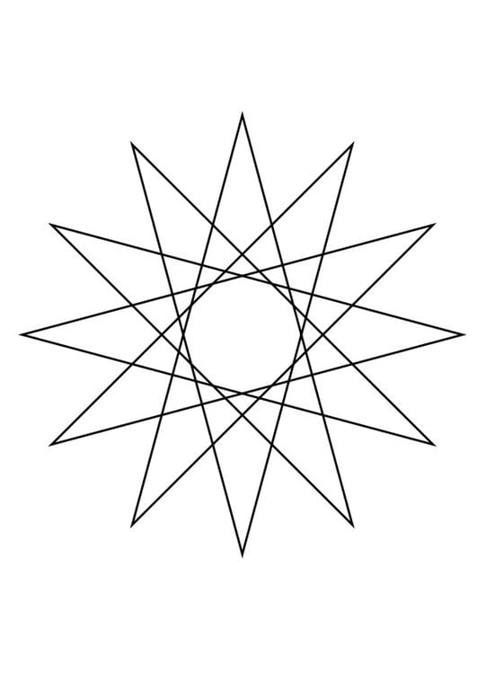 figura geomÃ©trica - estrella