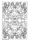 dibujo-para-colorear Flores