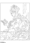 Dibujos para colorear Fragonard