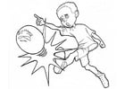 Dibujo para colorear FÃºtbol