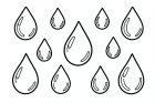 gotas de agua