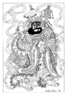 dibujo-para-colorear Guardián