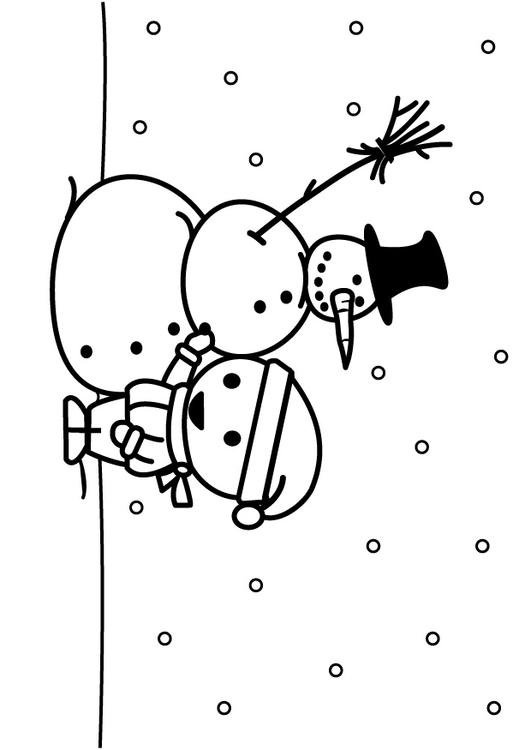 hacer un muÃ±eco de nieve