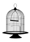 jaula de pájaro