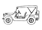 Dibujos para colorear Jeep