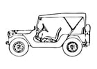 Dibujos para colorear Jeep