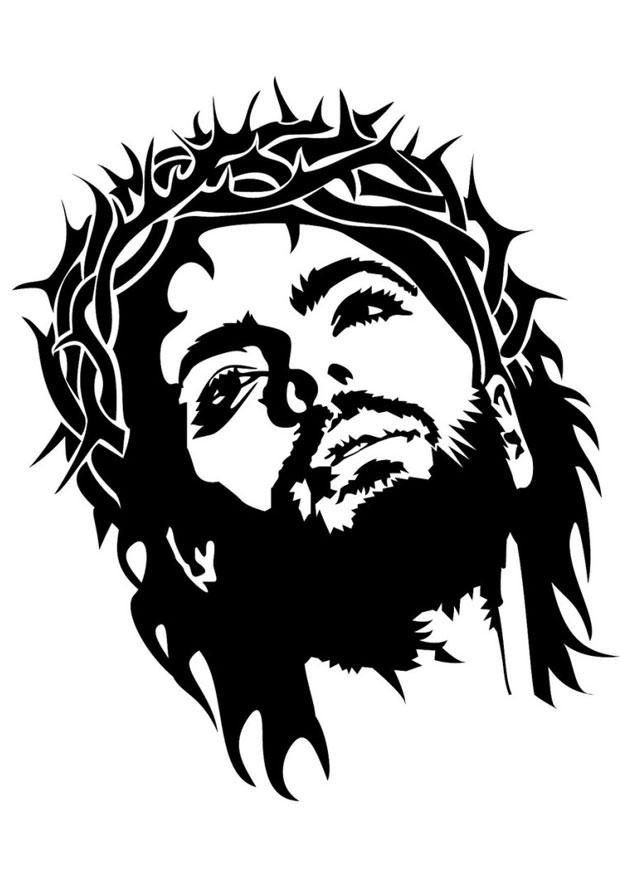Dibujo para colorear Jesús - Dibujos Para Imprimir Gratis - Img 24692