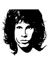 Dibujos para colorear Jim Morrison 