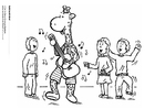 dibujo-para-colorear Juul y sus amigos tocando música