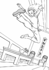 dibujo-para-colorear Kung Fu